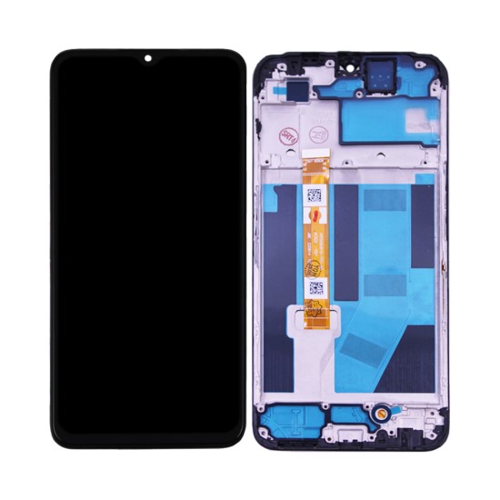 Touch+Display+Frame Oppo A57/Oppo A57s Service Pack Preto